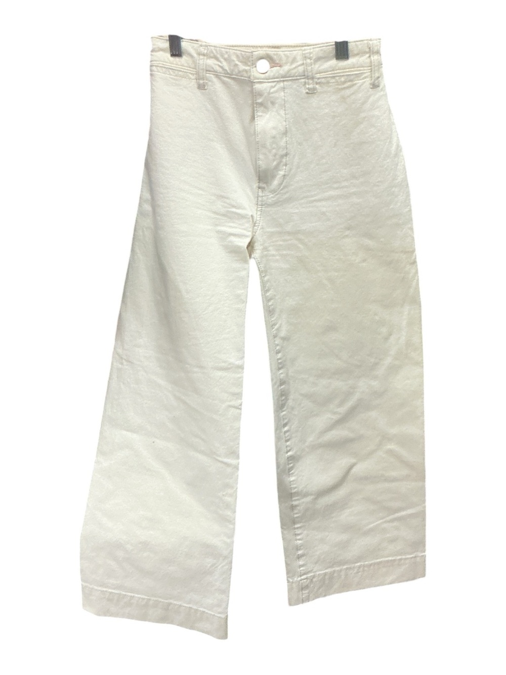 PILCRO Women’Wide Leg Cream Jeans